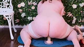 Damn, check out bea york's thick curvy ass bouncing on toys in this hot compilation