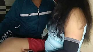 Sexy College Girlfriend Rides Boyfriend's Hard Cock