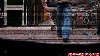 tourist pounds dutch hooker doggystyle till massive cumspray finish