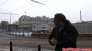 tourist pounds dutch hooker doggystyle till massive cumspray finish