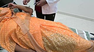 Doctor gets playful with hot patient lady