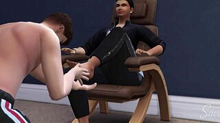 two mistresses dominate young boyfriend full story