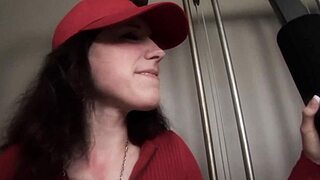 Zaylen Skye teen babysitter rides big cock doggystyle with cumshot facial