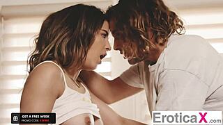 Cute Brunette Kylie Rocket's Pussy Creampie Fantasy Reality