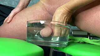 explosive water handjob unleashes massive sperm orgasm on tanned milf