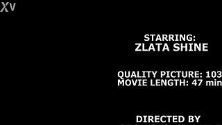 zlata shine balls deep bbc anal rough gaping no pussy cum swallow 😍