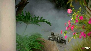 milf lesbian eagerly licks blonde's shaved pussy after deep listening