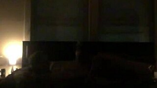 just casually pounding this hot blonde's tight ass at home