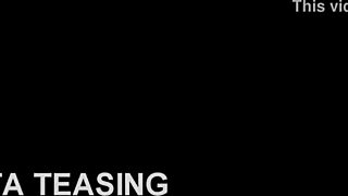 beta gets relentlessly teased by dominant big tits femdom