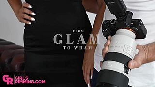 Colombian Glam Model Rims Big Cock In Intense Shaved Sex