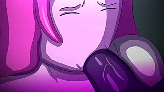 princess bubblegum takes my monster cock between her huge tits for epic titty fuck