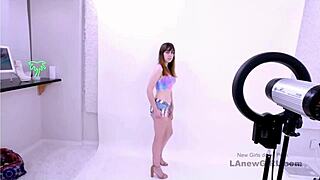 OMG! Girl Next Door Swallows Load on Sofa POV!