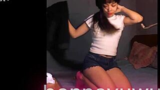 Argentinian Teen Prostitute Masturbates with See-Through Dildo