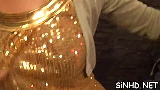 SLIPPERY JUICY PUSSY FUCKFEST TURNS HARDCORE AT PARTY