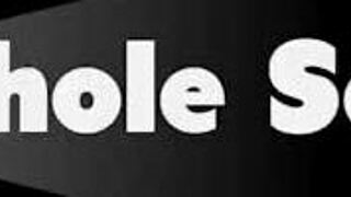 GLORYHOLE SECRETS! CUTE PETITE BRUNETTE DEEPTHROATS SLOPPY COCKS!