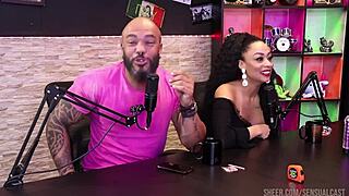 Ready for black stud's sensual sheer red casting? 