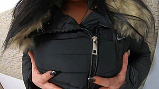 god i love getting my face fucked deep by this milf while wearing dirty jacket and uggs