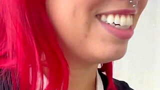 beautiful big natural tits amateur milks cock homemade with cute client