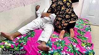 Niqab beauty teases throbbing cock under scarf