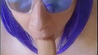 mature mom craves deepthroating uncut cock before swallowing every drop