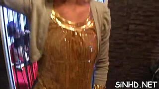 SLIPPERY JUICY PUSSY FUCKFEST TURNS HARDCORE AT PARTY