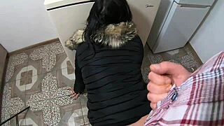 god i love getting my face fucked deep by this milf while wearing dirty jacket and uggs