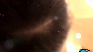 Brunette's Asian Pussy Teased Insanely with Vibrator Before Blowjob Creampie Explosion!