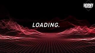 Watch this softcore session with a massive 10-inch partner thrusting gently