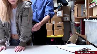 shoplifter kate pounded hard by lp's monster cock