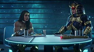 Wonder Woman And Big Barda Clash In Massive Cock Amazon Battle?!