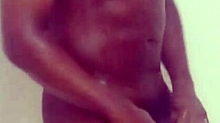 Just showered after zodiac party with my fresh shaved head and facial hair look!