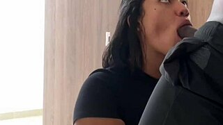 hey, i love sucking my big black cock deep - amateur couple passion nysdel