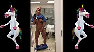 i spank my big ass redhead milf cheeks then vibe to thanksgiving orgasm bliss