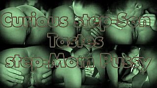 Curious guy dives into milf's juicy shaved pussy lips for rough passionate tasting session