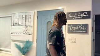 Delivery Guy Gets Caught In Horny Housewife's Steamy Seduction Trap!