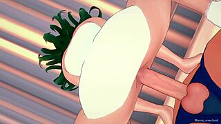 wet shaved tatsumaki in infirmary begs for uncensored one punch fuck