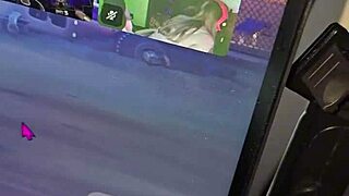 game break leads to wild masturbation and deep sloppy dick sucking