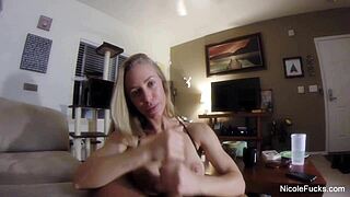Nicole Aniston's Emotional Big Tits POV Handjob Bliss