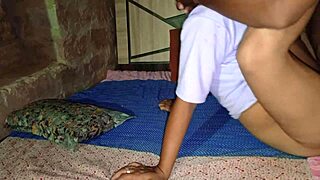 Sexy Wife Fucked Hard Nighttime Indoors With Passion