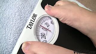 Obese Big Tits Amateur Tempts Trainer for Intense Fuck Session