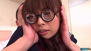 young small tits slut bent over gets tight pussy super drilled rough by old dude