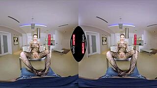 mommy blows it in fishnets then rides hard 😈🔥