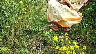 desi teen's public outdoor fuck pulses with raw hindi heat