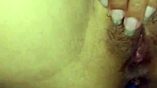 Young Teen Frots Cock On Hairy Wet Pussy