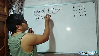 japanese student creampie math lesson 💦📚