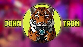 johntronx unloads deep creampie in this adorable thai teen's tight pussy pov