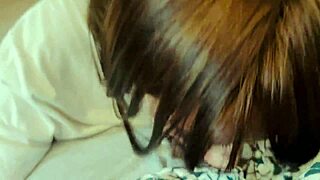 Deepthroat queen gulps cum like a pro slave