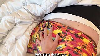 russian milf mistakes lover for stranger in pov ride ending with cum in mouth