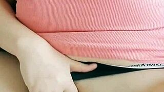 Brunette Milf Fingers Her Dripping Pussy Solo And Wild!