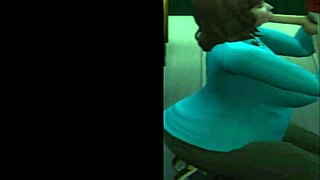 Bus driver kneels down to hungrily suck young passenger's throbbing cock mid-route